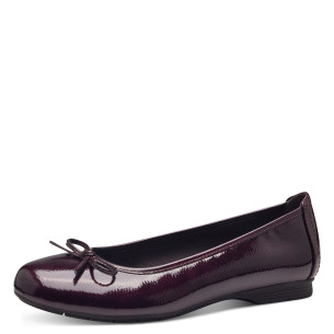 Dámské baleríny Jana Softline 8-22163-41 587 Fialové