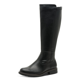 Dámské kozačky Jana Softline 8-25563-43 001 Černé