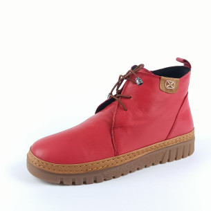 Dámské kotníkové boty Mago 207 743 červené