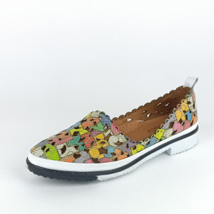 Dámské mokasíny Manitu 840139-00 vícebarevné