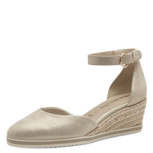 Dámské lodičky na klínku Tamaris 1-22309-42 179 béžové