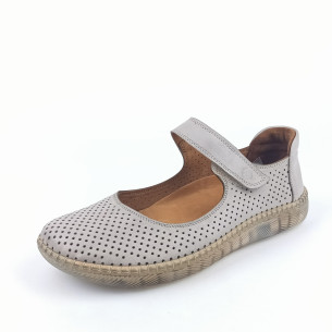 Dámské polobotky Manitu 840116-08 béžové