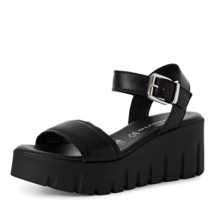 Dámské sandály na platformě Tamaris 1-28712-42 003 černé