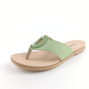 Dámské žabky Piccadilly 418081-9 zelené