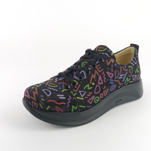 Dámské polobotky na platformě Barton 2588 multicolor