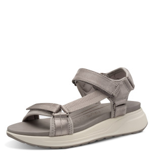 Dámské sandály na klínku Tamaris 1-28713-44 200 šedé