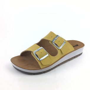 Dámské pantofle na klínku Inblu CP42 006 E3 žluté