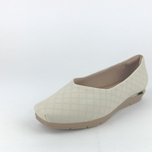 Dámské lodičky na klínku Piccadilly 147191-45 béžové