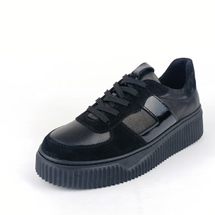 Dámské tenisky na platformě Looke L0887-28 černé