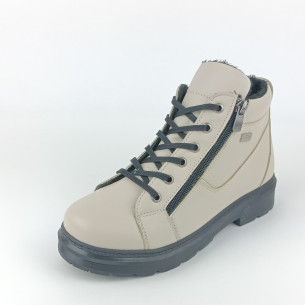 Dámské zimní kotníkové boty Looke L1093-69 béžové