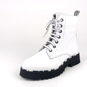 Dámské zimní kotníkové boty Piazza 960112-03 bílé