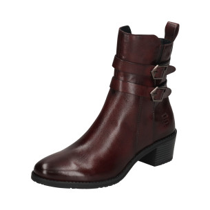 Dámské zimní boty na podpatku Bagatt D11-7683B-4100 vínové