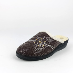 Dámské domácí pantofle Rogallo 3360/117 hnědé