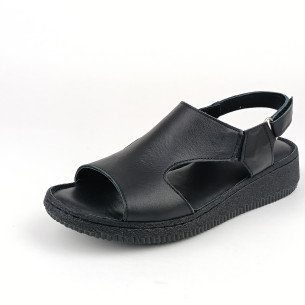 Dámské sandály na klínku Looke L1424 24 205 černé