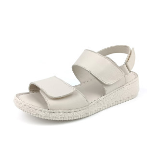 Dámské sandály na klínku Looke L1150 64 205 béžové