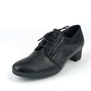 Dámské polobotky na podpatku Barton 3326 černé