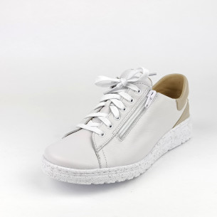 Dámské polobotky na klínku Peon WA/720-57 bílé