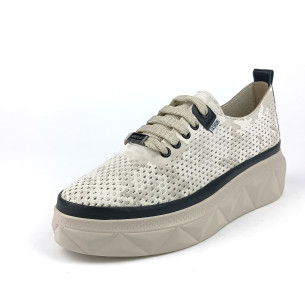 Dámské tenisky na platformě Guero G352-609-T606 béžové