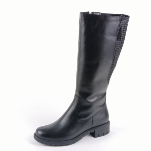 Dámské kozačky Bartoň 24418 černé