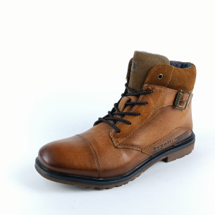 Pánské kotníkové boty Bugatti 321-A0U3C-3500 hnědé