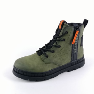 Pánské kotníkové boty Bugatti 321-AGB33-5000 zelené