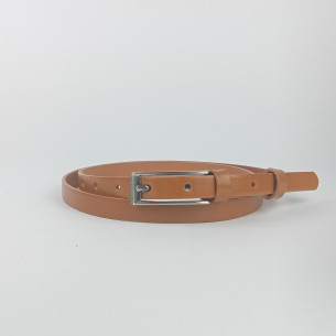 Dámský opasek Pennybelts hnědý - šířka 15 mm