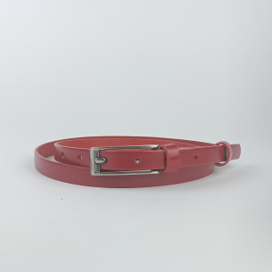 Dámský opasek Pennybelts červený - šířka 15 mm