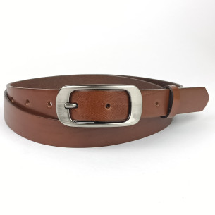 Dámský opasek Pennybelts hnědý - šířka 25 mm