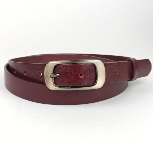 Dámský opasek Pennybelts vínový - šířka 25 mm