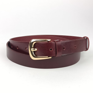 Dámský opasek Pennybelts vínový - šířka 25 mm