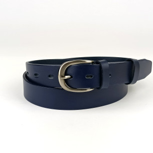 Dámský opasek Pennybelts modrý - šířka 30 mm