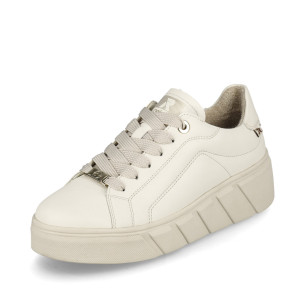 Dámské tenisky na platformě Rieker W0503-80 béžové