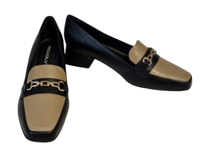 detail Dámské mokasíny Piccadilly 160079-1 černé