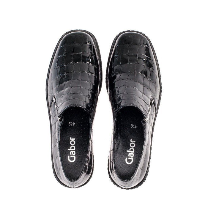 detail Dámské mokasíny Gabor 04.443.97 černé