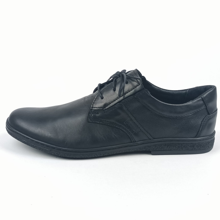 detail Pánské polobotky Kacper 1-4445 černé