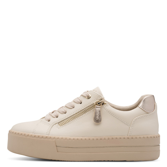 detail Dámské tenisky na platformě Jana Softline 8-23767-43 411 Béžové