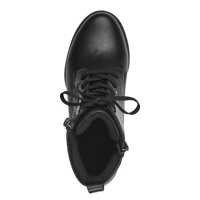 detail Dámské kotníkové boty Jana Softline 8-25163-43 001 Černé