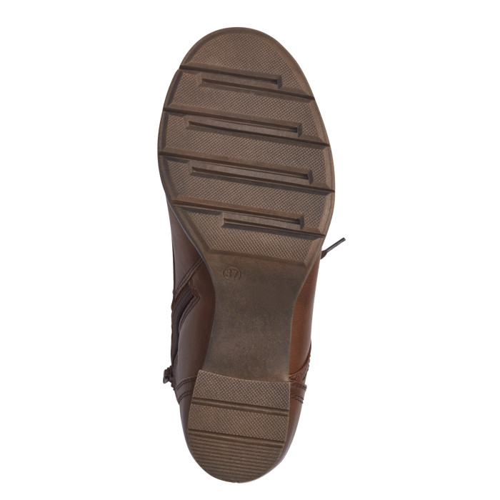 detail Dámské kotníkové boty Jana Softline 8-25163-43 305 Hnědé