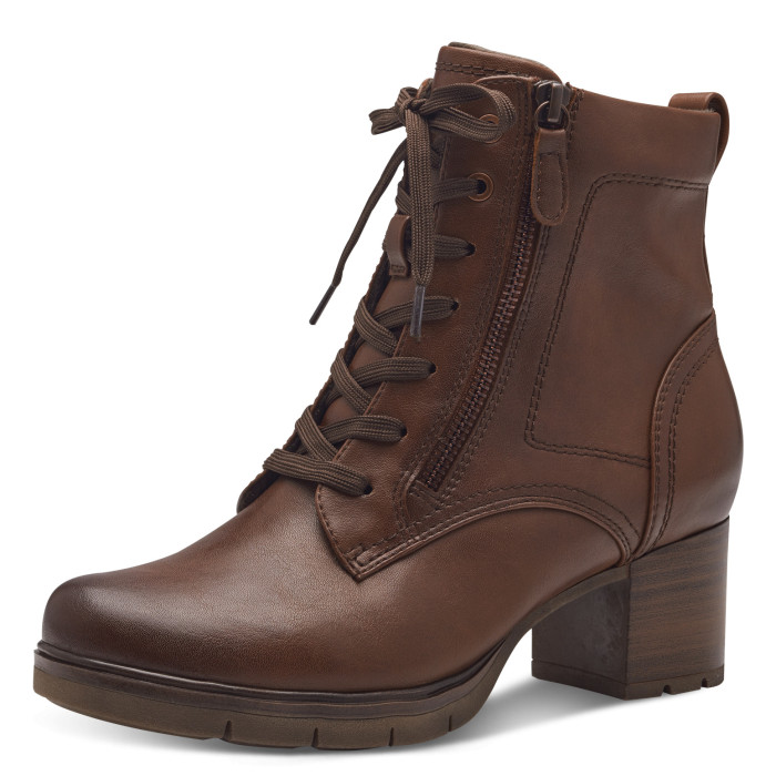 detail Dámské kotníkové boty Jana Softline 8-25163-43 305 Hnědé