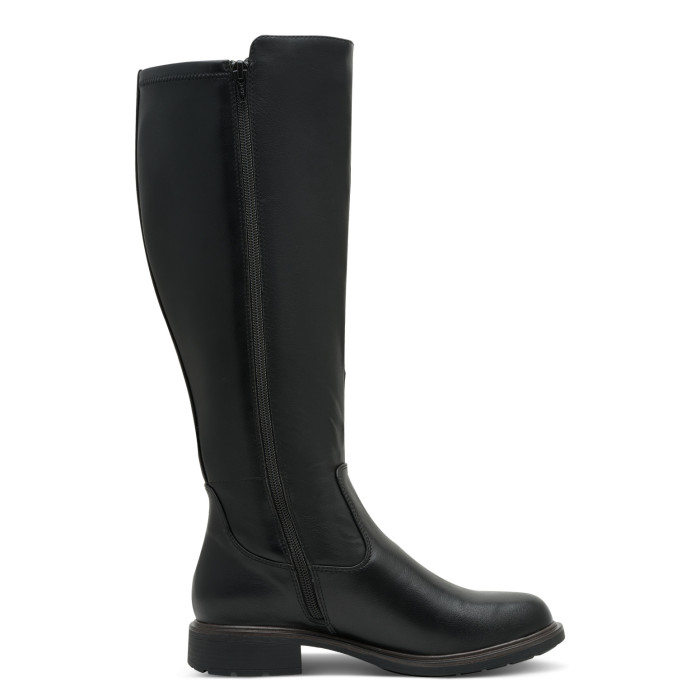 detail Dámské kozačky Jana Softline 8-25563-43 001 Černé