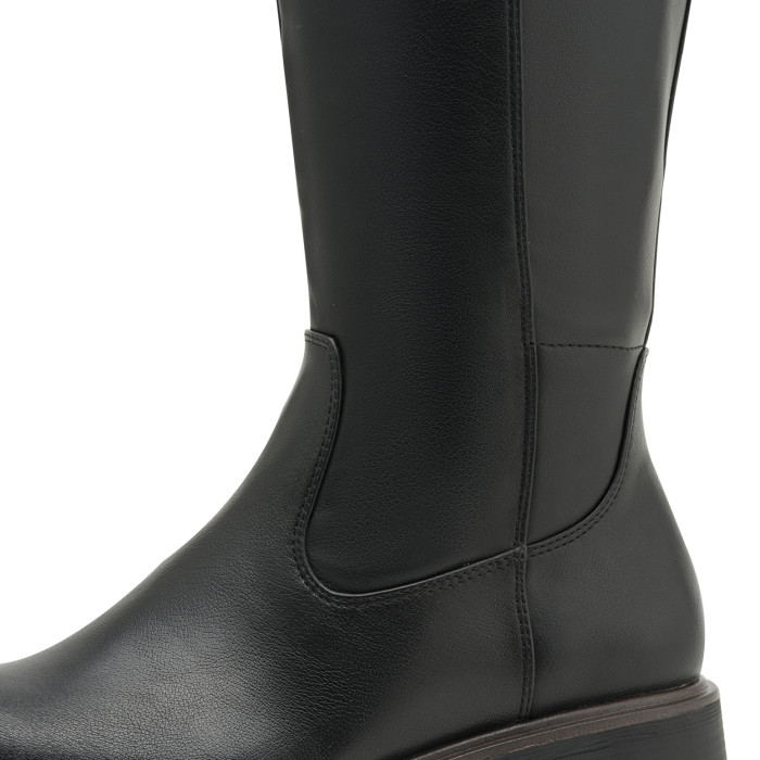 detail Dámské kozačky Jana Softline 8-25563-43 001 Černé