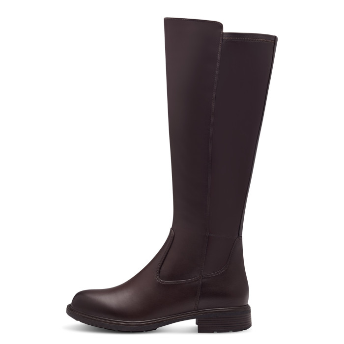 detail Dámské kozačky Jana Softline 8-25563-43 305 Hnědé