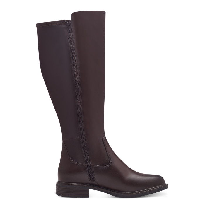 detail Dámské kozačky Jana Softline 8-25563-43 305 Hnědé