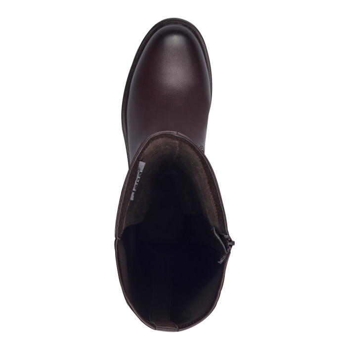 detail Dámské kozačky Jana Softline 8-25563-43 305 Hnědé