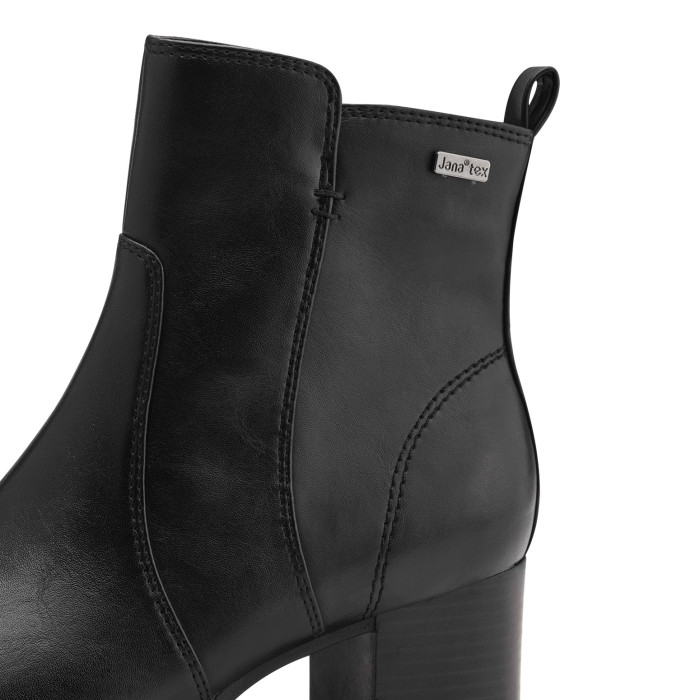 detail Dámské kotníkové boty Jana Softline 8-26377-43 001 Černé