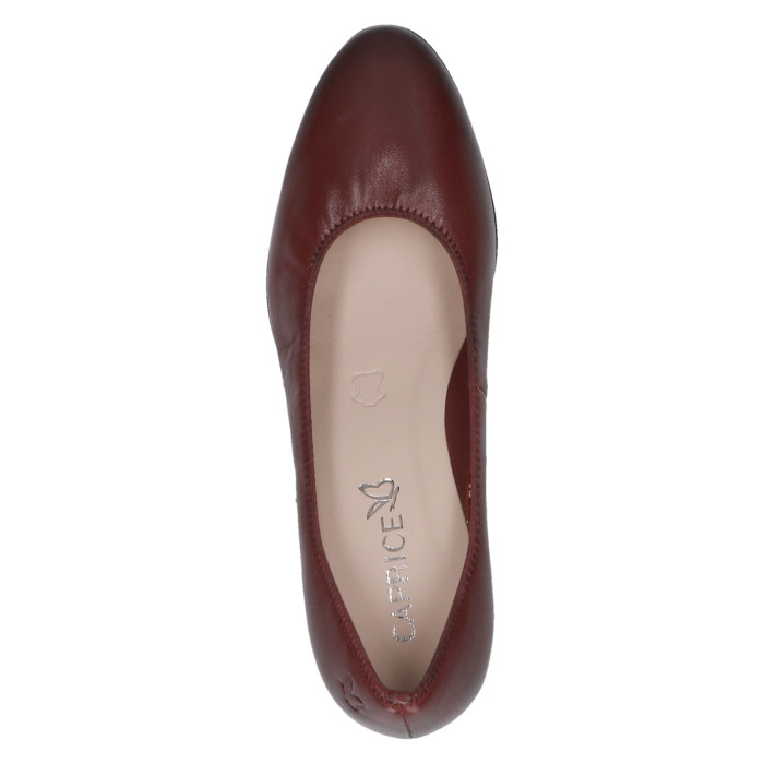 detail Dámské lodičky Caprice 9-22400-43 540 Vínové
