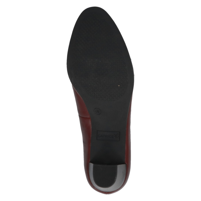 detail Dámské lodičky Caprice 9-22400-43 540 Vínové
