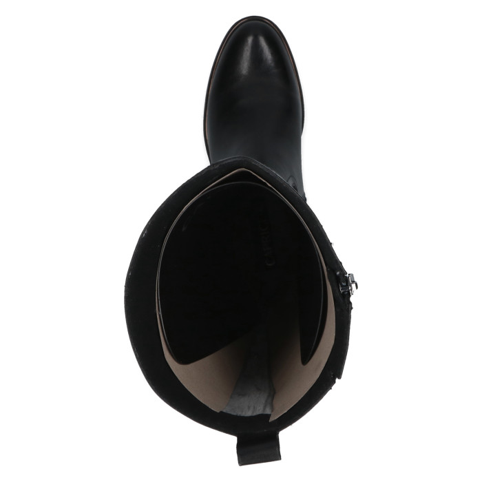 detail Dámské kozačky Caprice 9-25507-43 022 Černé