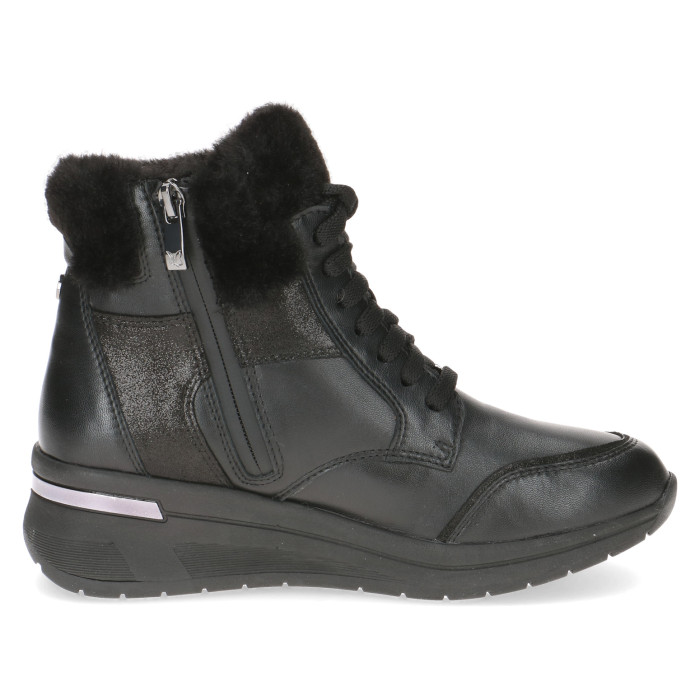 detail Dámské kotníkové boty Caprice 9-26105-43 019 Černé
