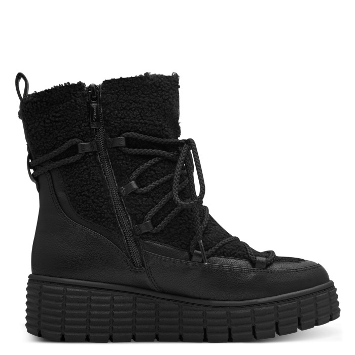 detail Dámské kotníkové boty Tamaris 1-26479-43 007 Černé